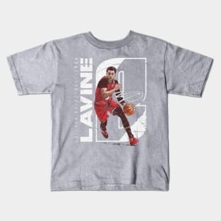 Zach Lavine Chicago Stretch Kids T-Shirt
